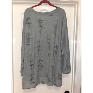 Distressed shirt by Easel size XL